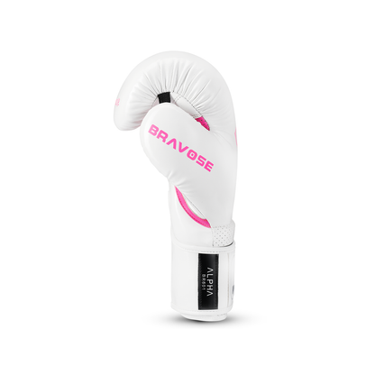 Alpha White Pink (sparring glove)