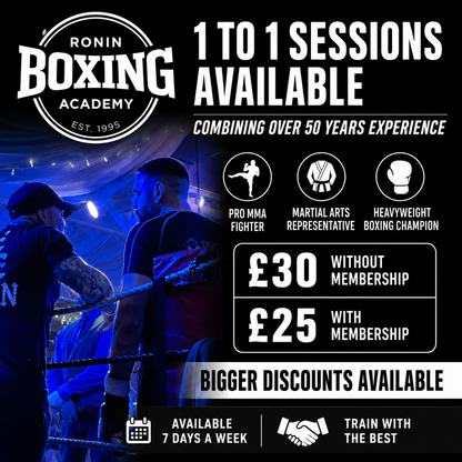 10 Private Boxing Coaching Sessions | Member Package