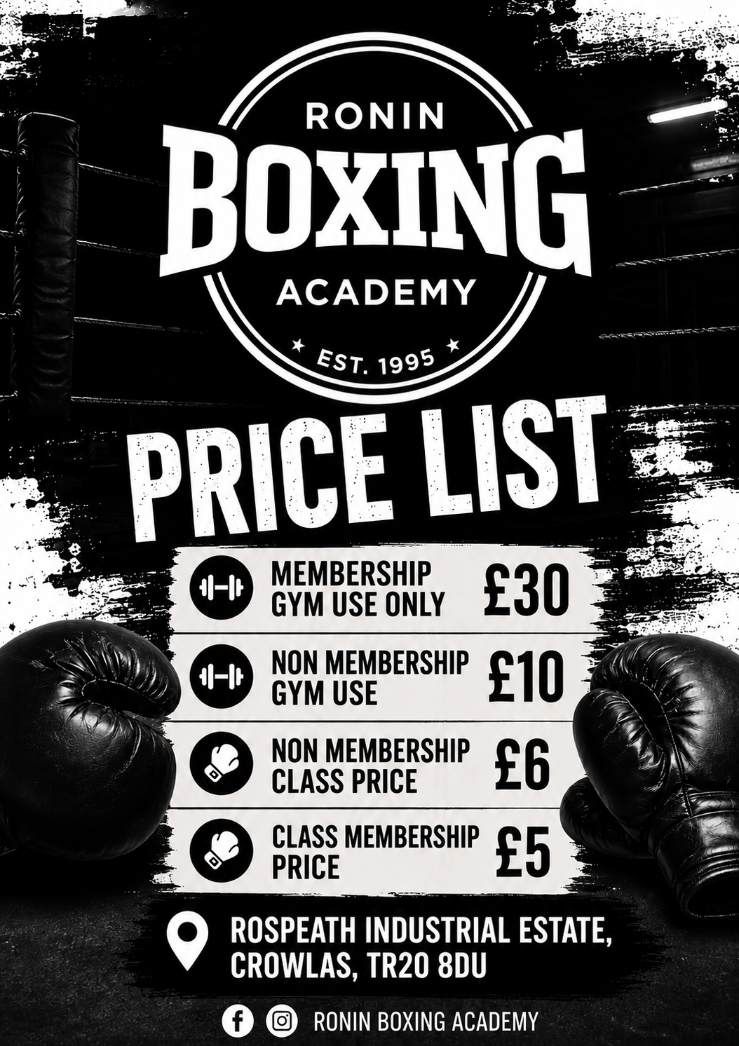 10 Private Boxing Coaching Sessions | Member Package