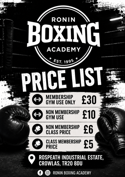 10 Private Boxing Coaching Sessions | Member Package