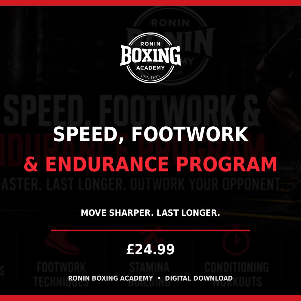 Ronin Boxing Academy Speed, Footwork & Endurance Program digital program cover
