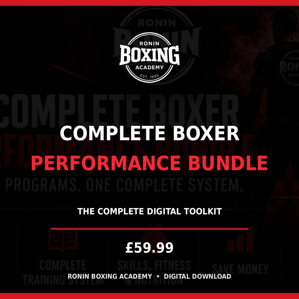 Ronin Boxing Academy Complete Boxer Performance Bundle digital program cover